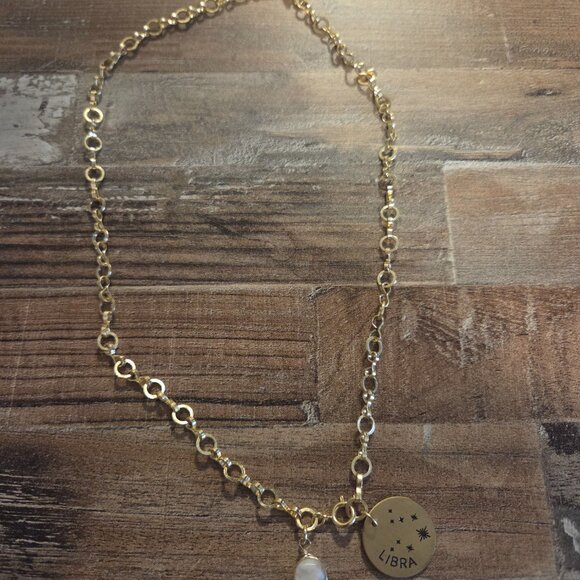 Libra Charm Necklace - Picture 2 of 3